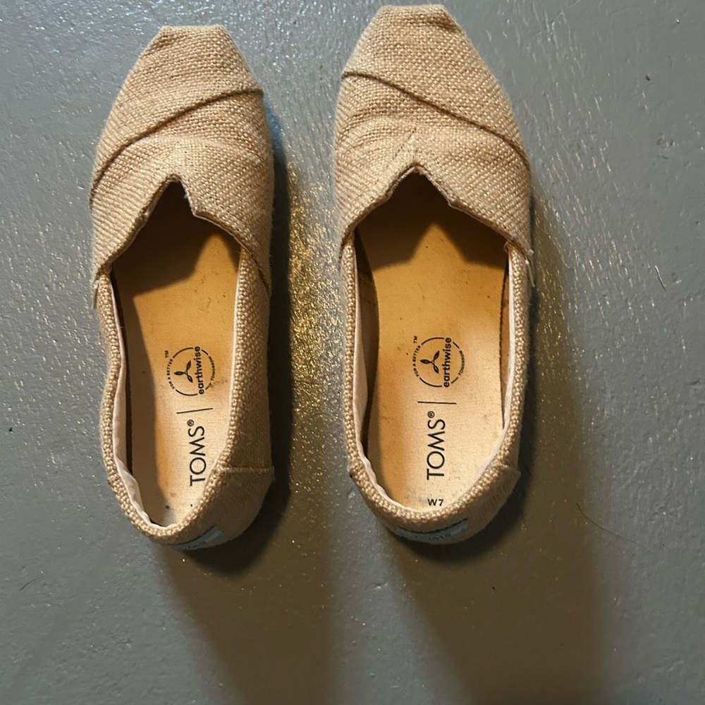 Toms Women's Slip-On Espadrilles in Beige